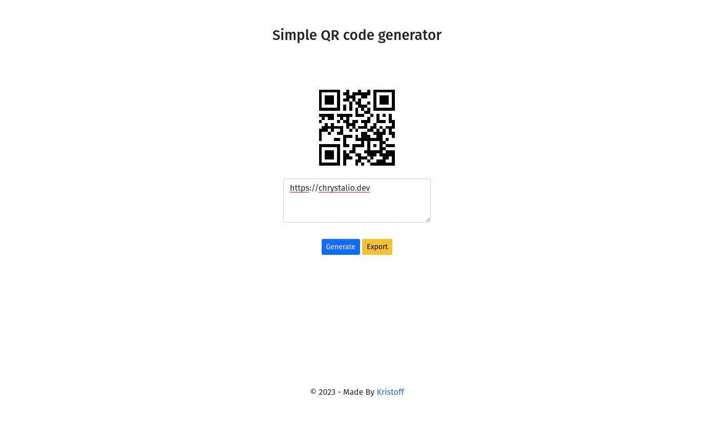 Laravel-QR